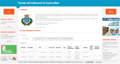 Desktop Screenshot of fallimenticastrovillari.com