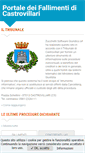Mobile Screenshot of fallimenticastrovillari.com